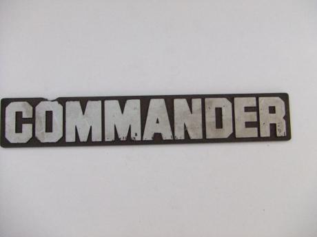Commander jeep logo plaatje